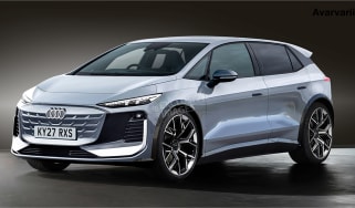 Audi A3 EV render - front