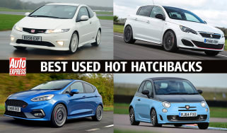 Best used hot hatchbacks - header image