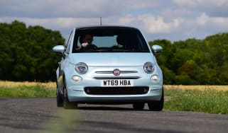 Fiat 500 Hybrid - front cornering