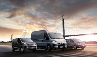 Fiat Doblo, Scudo and Ducato vans - front tracking 