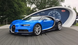 Bugatti Chiron - Goodwood front