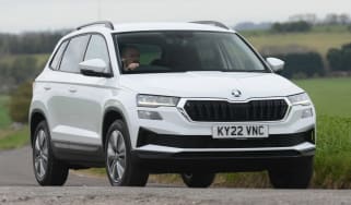 Skoda Karoq facelift - front action